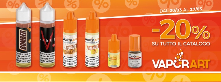 Promo Sconto 20% Vaporart